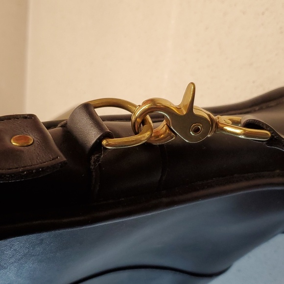 USA 🇺🇸 Vintage COACH Briefcase/Messenger  leather bag  (Unisex) - Picture 10 of 10